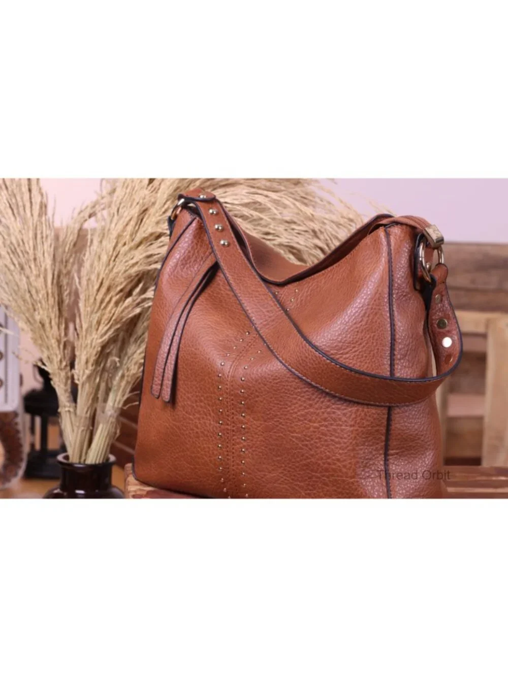 Hobo Crossbody Bag for Women Pu Leather Shoulder Handbag